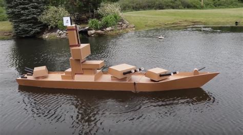 Foam Board Boat