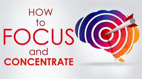 Focus and concentration image