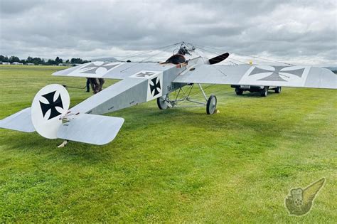 Fokker Eindecker in flight