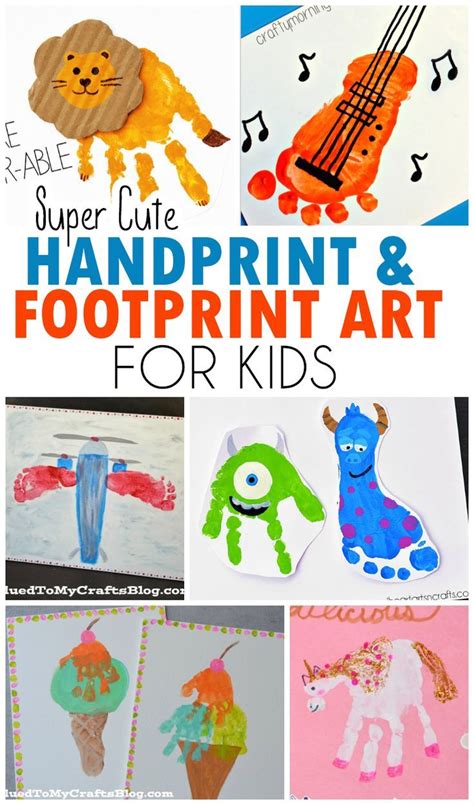 Description of Footprint Art Ideas