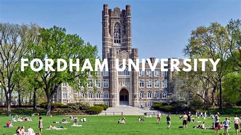 Fordham academic dates