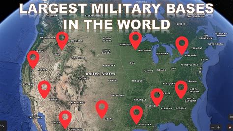 Foreign Military Bases in America Map