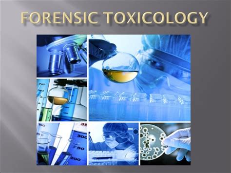 Forensic Toxicology