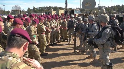 Fort Bragg training exercises