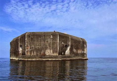 Fort Drum in Manila Bay, Philippines