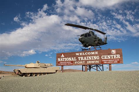 Fort Irwin Training Center Landscape