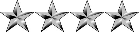 Four-Star General Rank Insignia