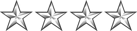 Four-Star General Rank Insignia