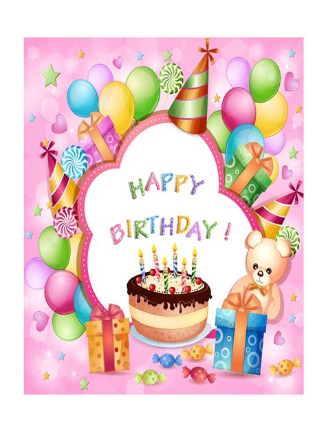 Free Birthday Card Templates