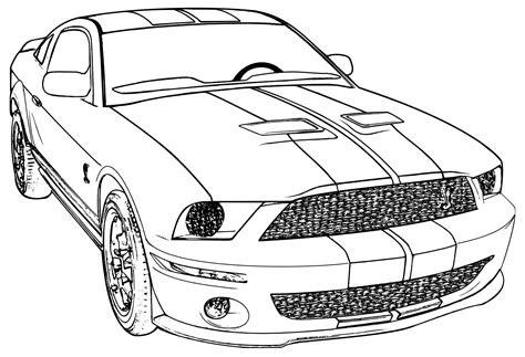 Free car coloring pages