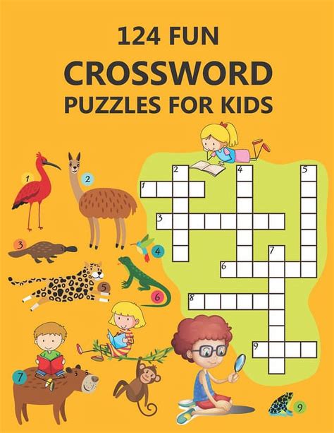 Free Crosswords Printable for Kids