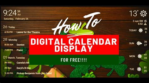 Overview of free digital calendars