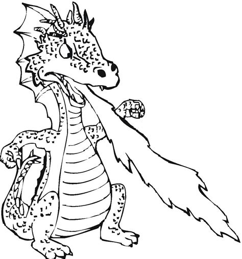 Free dragon coloring pages for adults