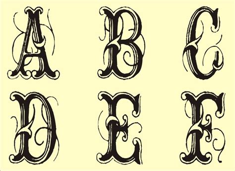 Free Letter Stencils Printable for Artists and Designers