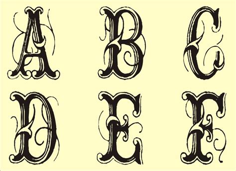 Free Letter Stencils Printable for Artists and Designers