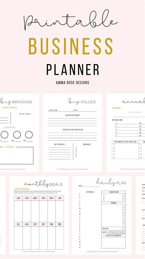 Free printable business templates