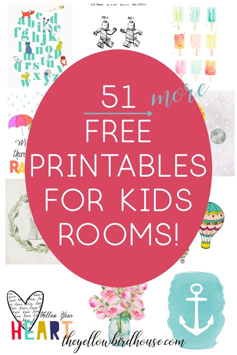 Free printable posters for decor