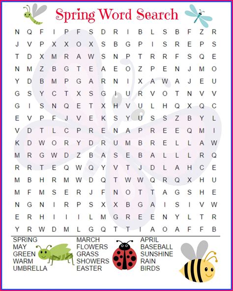 Free Printable Word Search Puzzles Online