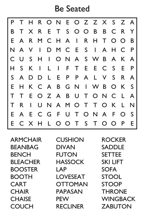 Free Printable Wordsearch Puzzles Online