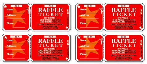 Free Raffle Ticket 1