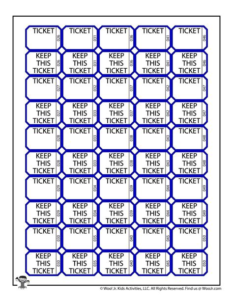 Free Raffle Ticket 5