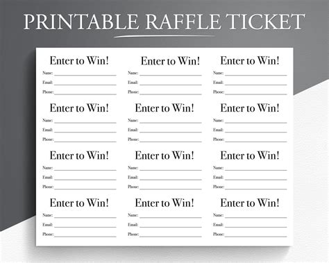 Free Raffle Ticket 7