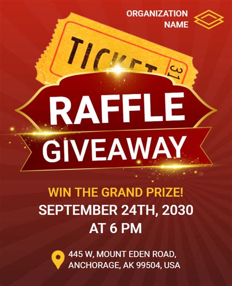 Free Raffle Ticket Giveaways