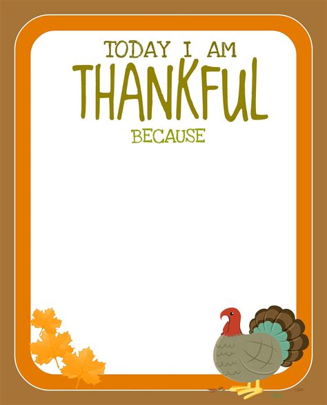 Free Thanksgiving Printable Ideas