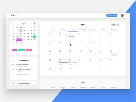 Fremont Calendar Desktop App