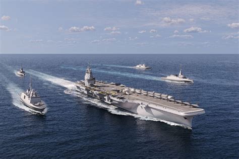 French Aircraft Carrier in action