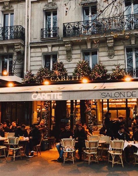 Traditional French Cafe at Place Charles de Gaulle