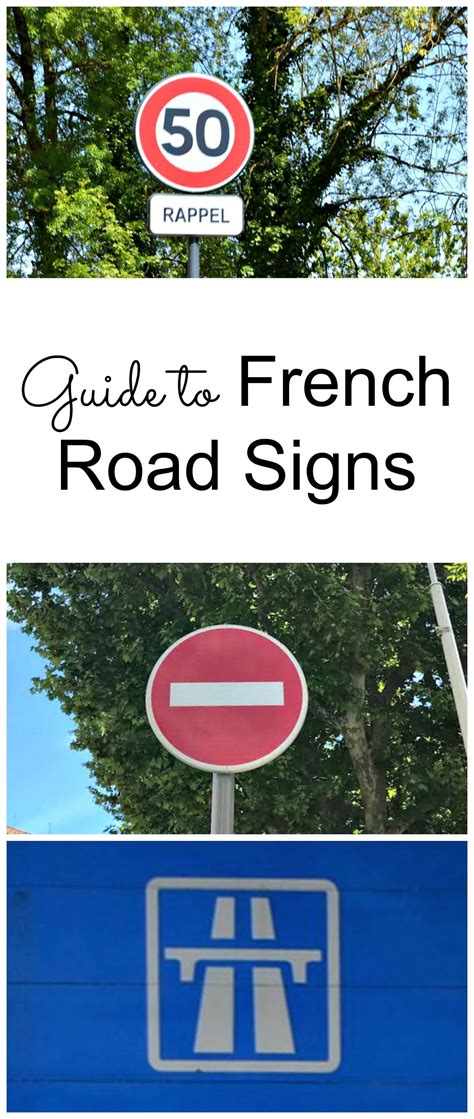 French Road Signs