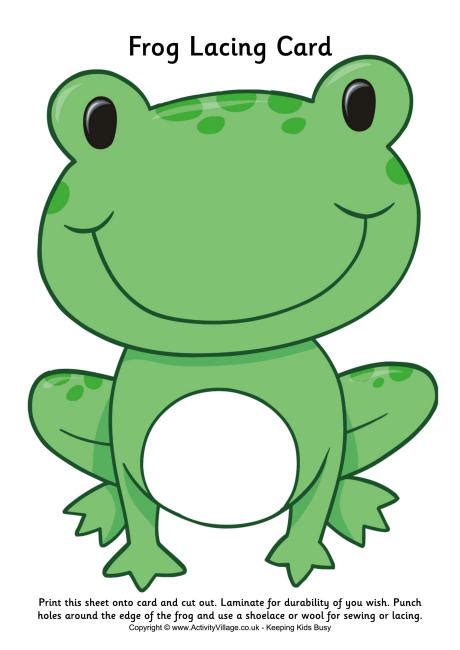 Froggy printables for kids