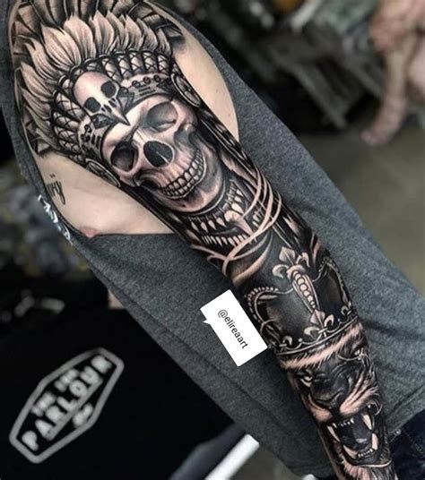 Full sleeve tattoo ideas for men