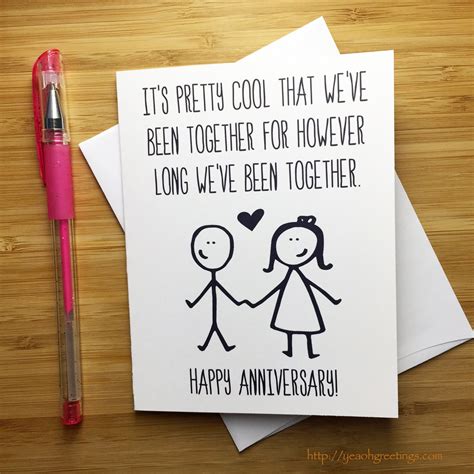 Funny Anniversary Card Ideas