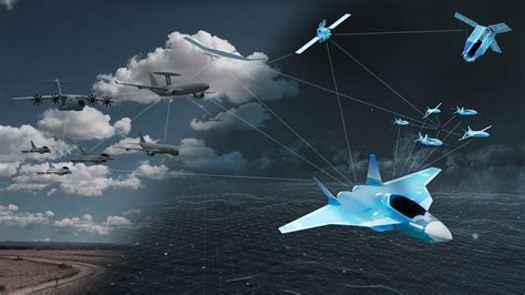 A conceptual illustration of a future combat air system