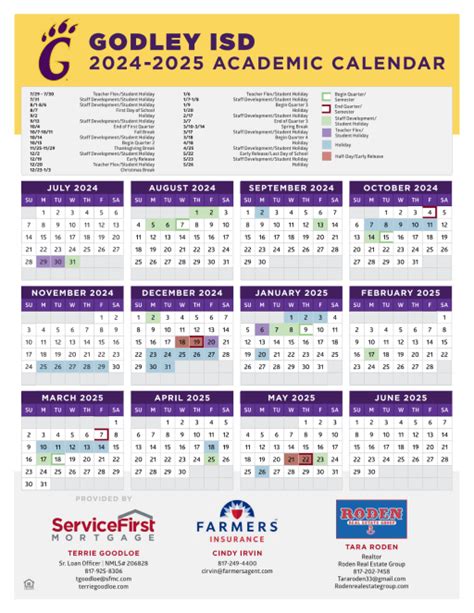 FWISD Calendar Overview