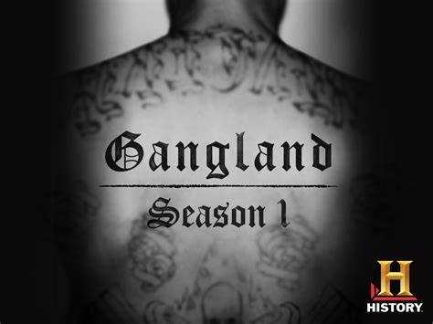 A glimpse into gangland life