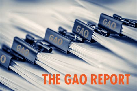 GAO Report Cover