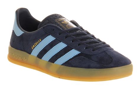 Adidas Gazelle Navy Sneakers Side View