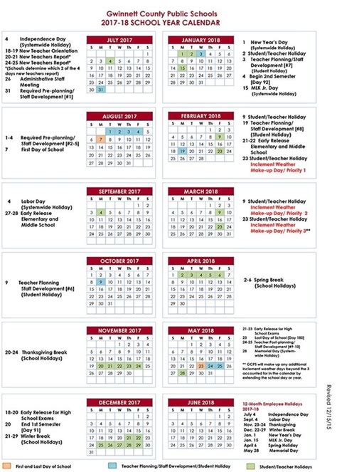 GCPS Calendar Productivity