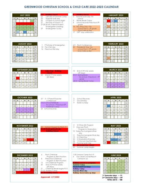 GCS Calendar Image 9