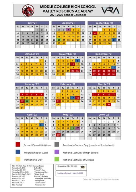 GCU Calendar Benefits