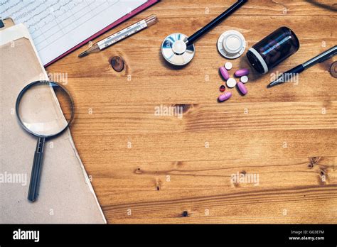 A GP working at their desk