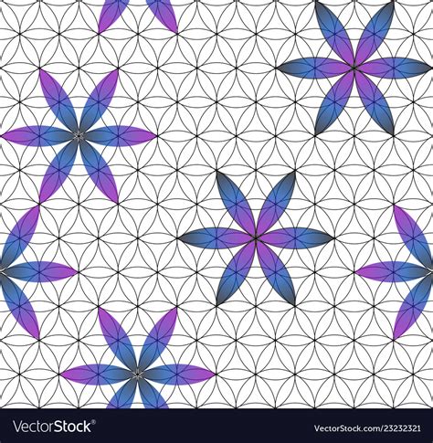 Geometric Flower Pattern