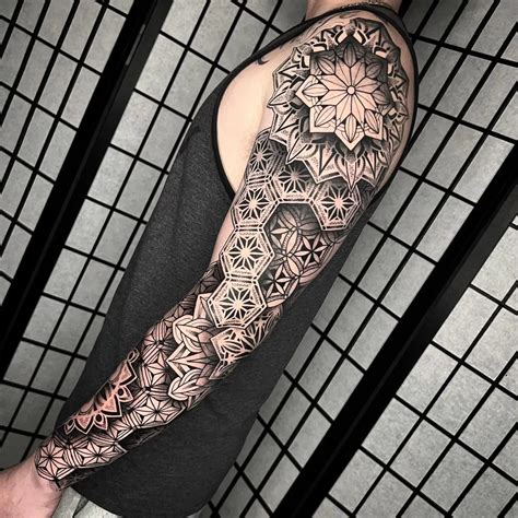 Geometric pattern tattoos and their meanings