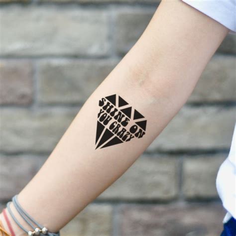 Geometric Temporary Tattoo Designs