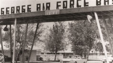 Aerial view of George Air Force Base