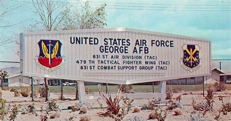 George Air Force Base base life