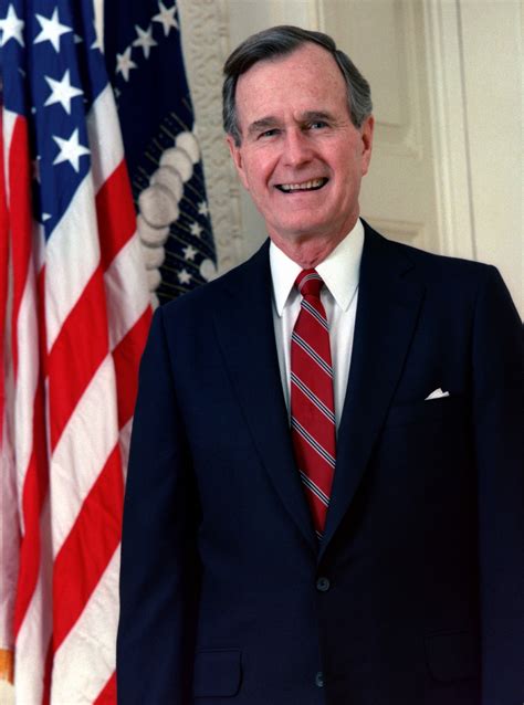 George H.W. Bush in 1989